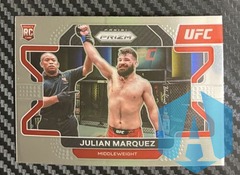 2022 Panini UFC Prizm Julian Marquez Rookie #34